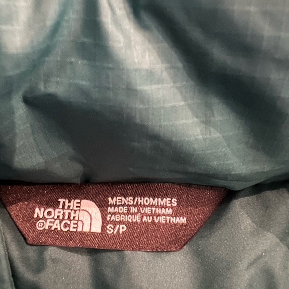 The North Face Goose Down 550 Vest Men’s Small Green and Winter Hiking Winter - Picture 9 of 10